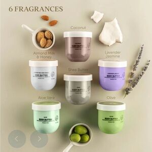 Lovery Luxurious Whipped Body Butters Gift Set in Metal Box